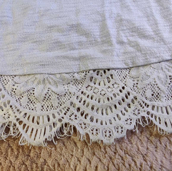 Lauren Conrad Light blue/gray Blouse - Picture 2 of 9